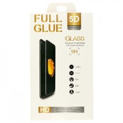 Tvrdené sklo Full Glue 5D pre SAMSUNG GALAXY S10 PLUS BLACK (s otvorom pre skener)
