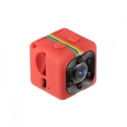 Webová kamera Mini Full HD B4-SQ11 1080P červená