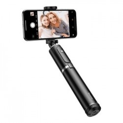 Baseus Bluetooth Selfie Stick so statívom a diaľkovým ovládaním (SUDYZP-D1S) čierno-strieborná