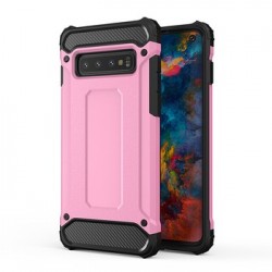 Uhlíkové puzdro Armor pre Samsung Galaxy A6 2018 Pink