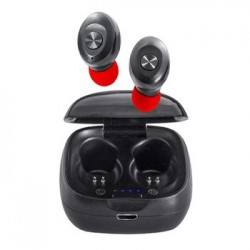 Cliptec Bluetooth TWS headset Mini BTW306 červený