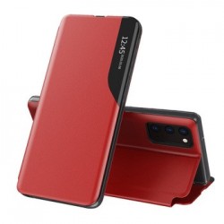 Puzdro Smart View pre Samsung Galaxy A42 5G červené