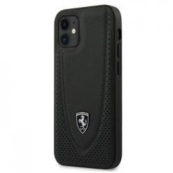 Originálne puzdro FERRARI - Pevné puzdro Off Track Perforated FEOGOHCP12SBK - Iphone 12 Mini Black
