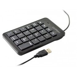 Numerická klávesnica Cliptec RZK231 čierna